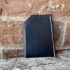 Handmade Black Leather Card Wallet