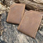 Handmade Brown Leather Card Wallets