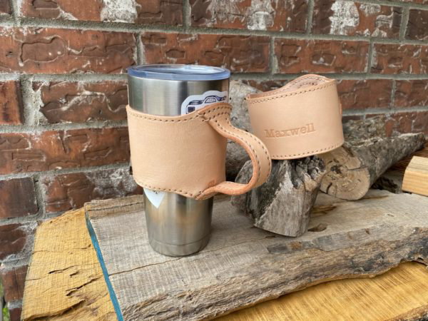 Handmade Natural Veg-Tan Yeti Handle
