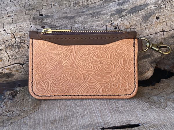 Leather Zipper Pouch - Medium (Zippy2)