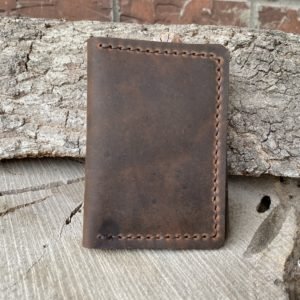 Leather Bifold Card Wallet