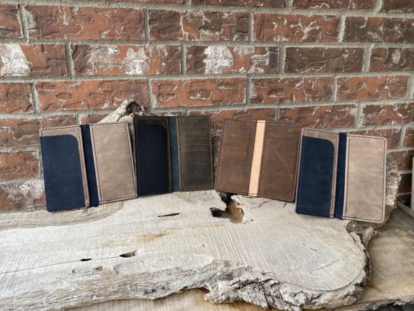 Leather Bifold Long Wallet